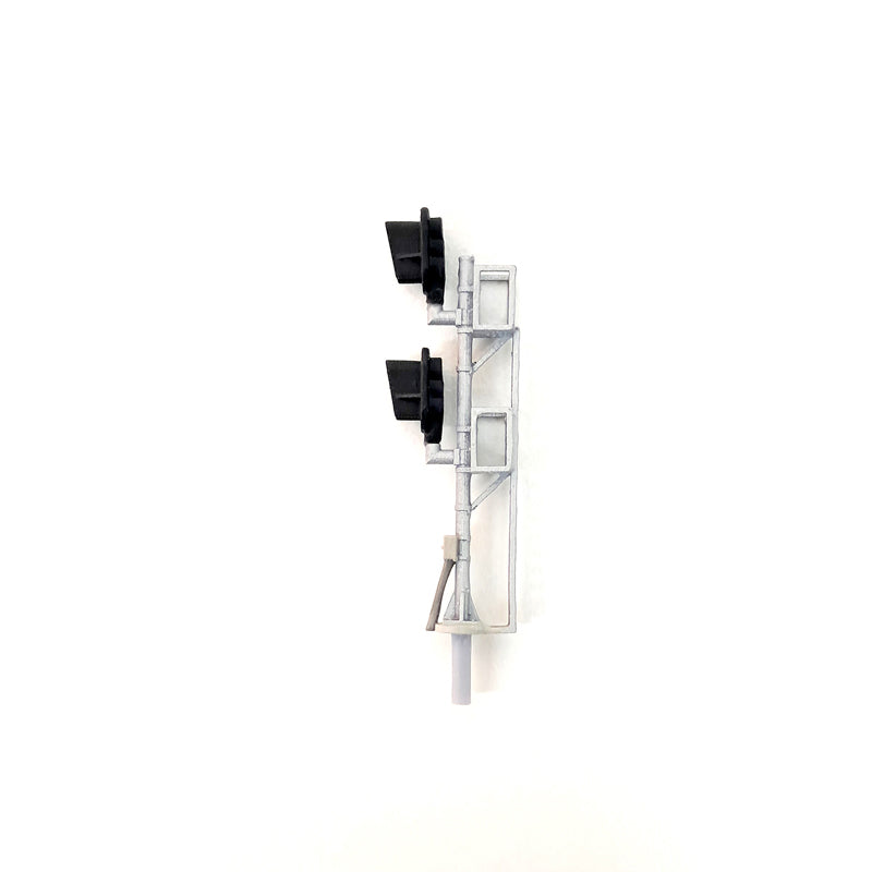 Side view of a N scale bi-directional signal.