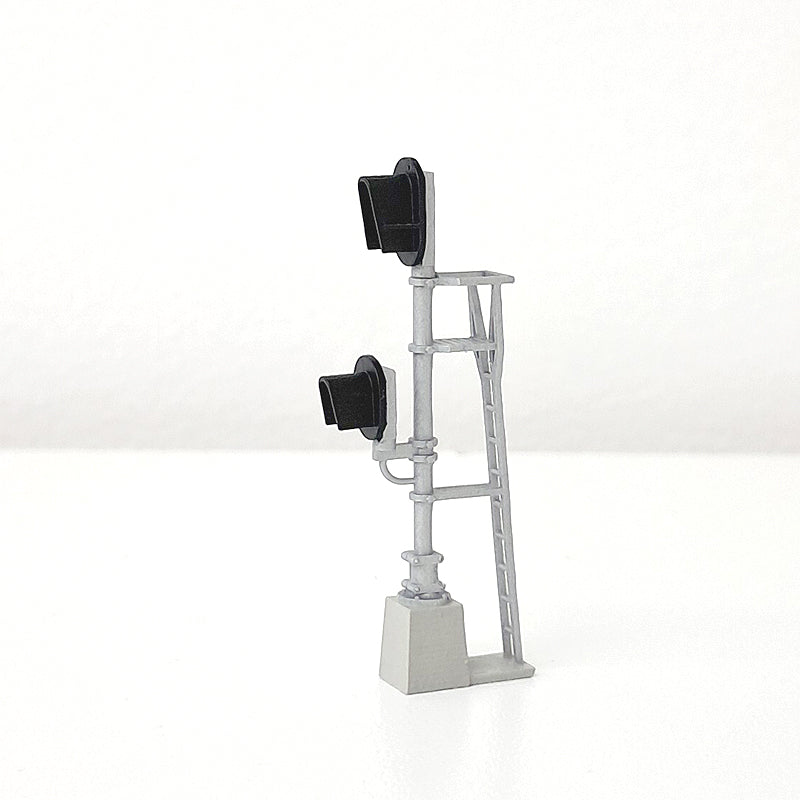 N Scale D&RGW Double Head 3 Over 2 D-Type Style Mast Signal