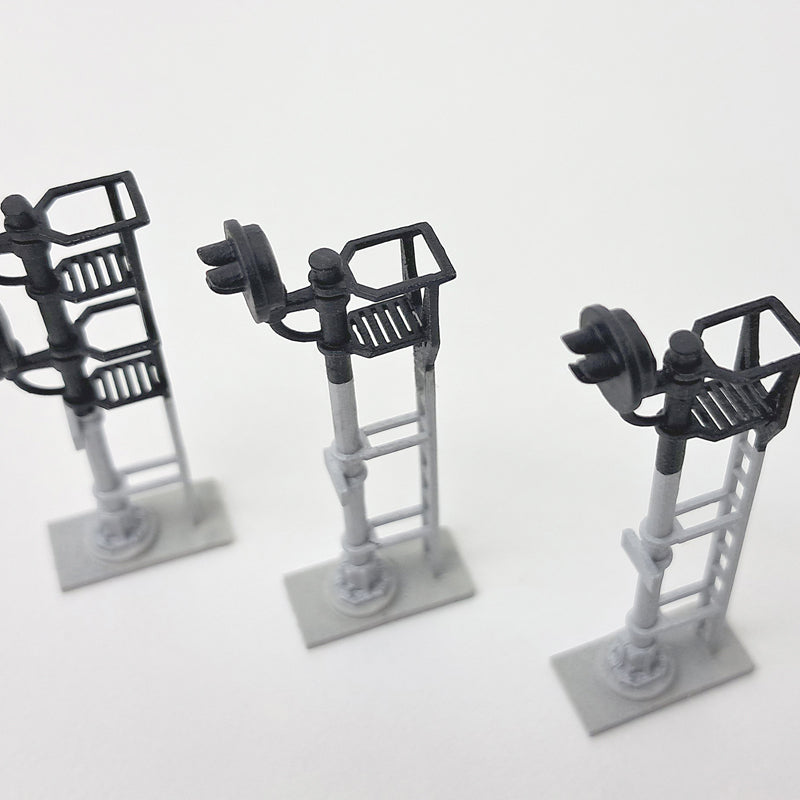 N Scale G-Type Signal Turnout Set Freestanding NO LED'S