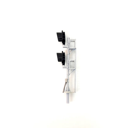 Side view of a N scale bi-directional signal.