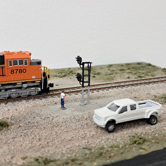 N Scale G-Type Double Head Signal NO LED'S