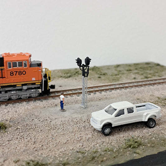 N Scale G-Type Double Head Bi-Directional Signal NO LED'S