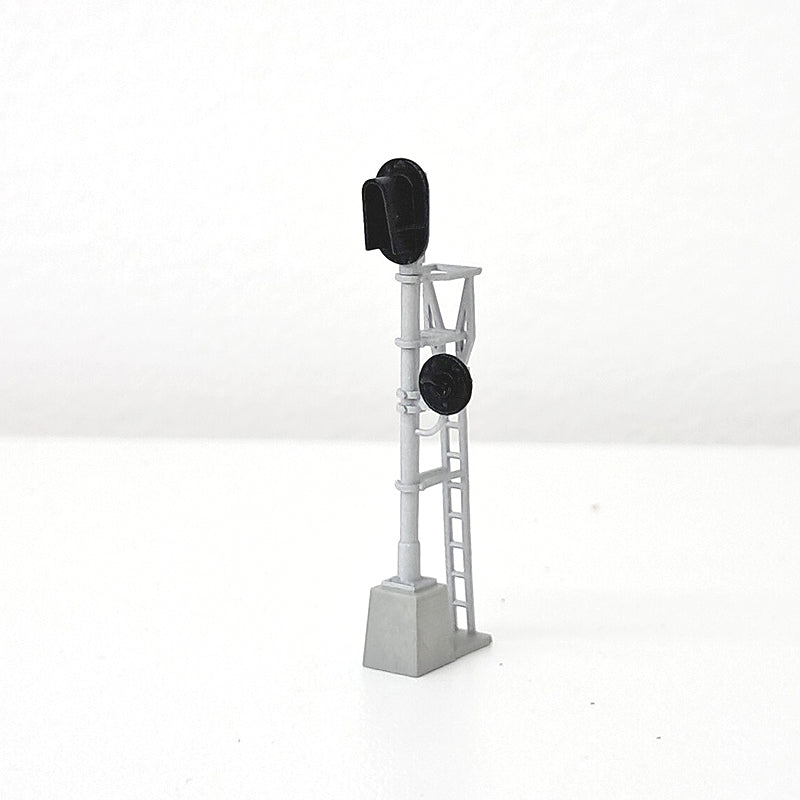 N Scale D&RGW Double Head Offset Searchlight Mast Signal