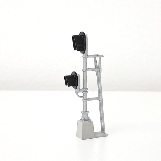 N Scale D&RGW Double Head 3 Over 2 D-Type Style Mast Signal