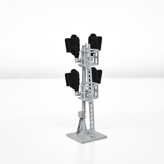 N Scale 4 Head Bidirectional Signal with Side Platforms - 5650 - RIGHT