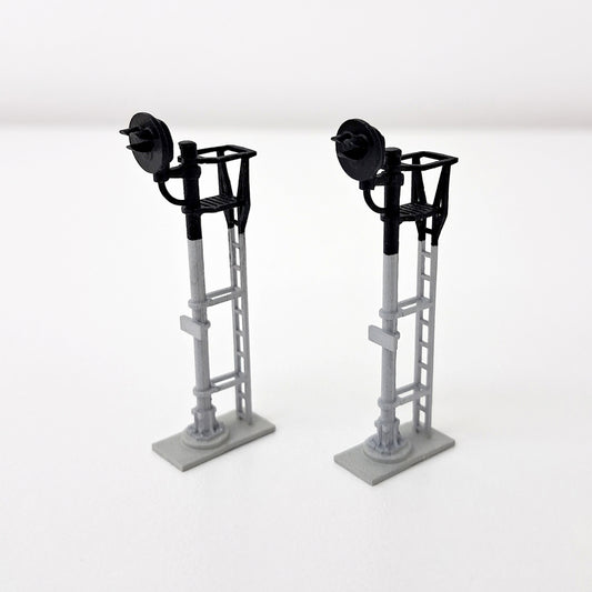 N Scale G-Type Block Signal Set Freestanding NO LED'S