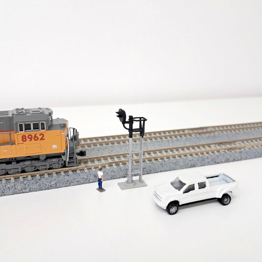N Scale G-Type Single Head Signal Freestanding NO LED'S