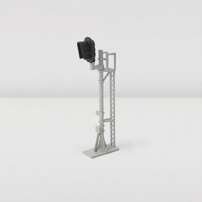 N Scale Modern Snow Hood D-Type Single Head Signal Freestanding NO LED'S