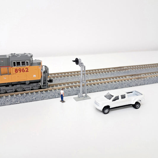 N Scale Single Head Searchlight Signal Freestanding NO LED'S