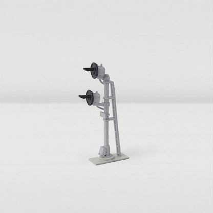 N Scale Double Head Searchlight Signal Freestanding NO LED'S